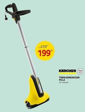 Brico Kärcher terrasreiniger pcl4 aanbieding