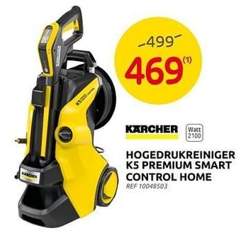 Brico Kärcher hogedrukreiniger k5 premium smart control home aanbieding