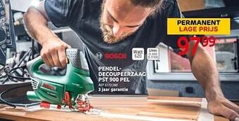 Brico Bosch pendeldecoupeerzaag pst 900 pel aanbieding