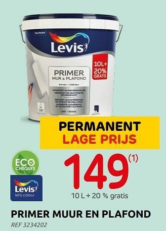 Brico Primer muur en plafond aanbieding