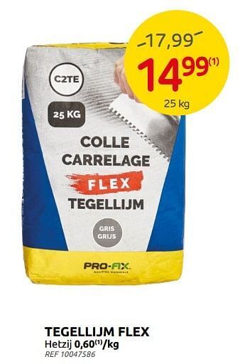 Brico Tegellijm flex aanbieding