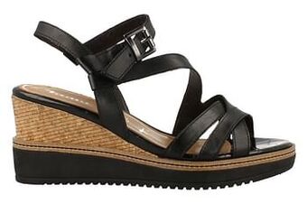 Berca Shoes Tamaris Sandaal Dames - Zwart aanbieding
