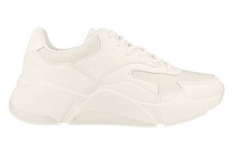 Berca Shoes Claudia Ghizzani Sneaker Laag Dames Trend Chunky Clean White - Wit aanbieding