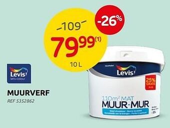 Brico Muurverf aanbieding