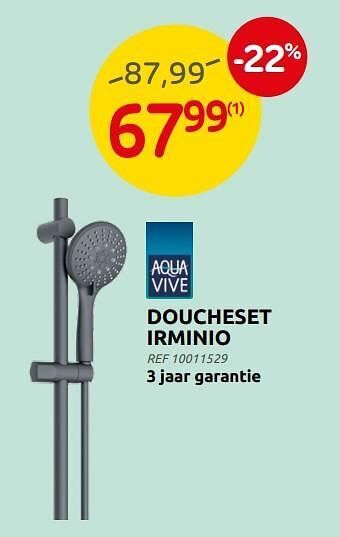 Brico Doucheset irminio aanbieding