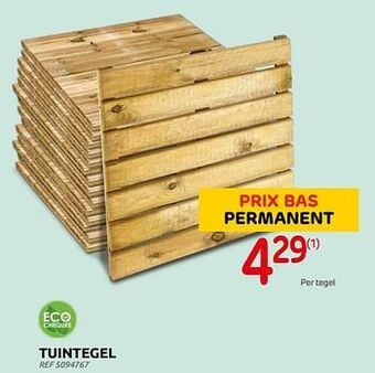 Brico Tuintegel aanbieding