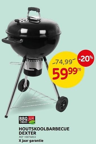 Brico Houtskoolbarbecue dexter aanbieding