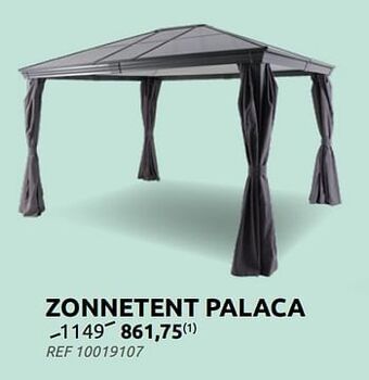 Brico Zonnetent palaca aanbieding