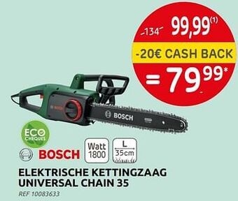 Bosch elektrische kettingzaag universal chain 35