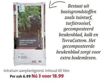 Intratuin Intratuin aanplantgrond aanbieding