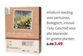 Intratuin voeding voor siertuinen