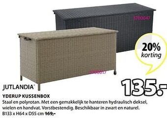 Jysk Yderup kussenbox aanbieding