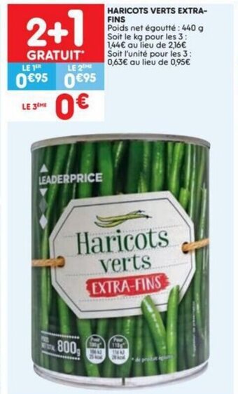 Haricots Verts Extra-Fins
