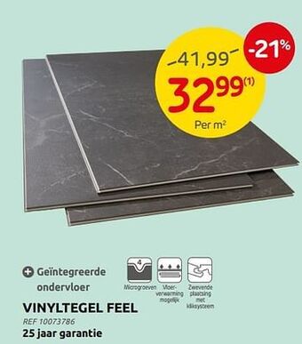 Brico Vinyltegel feel aanbieding