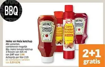 Albert Heijn Heinz tomato ketchup aanbieding