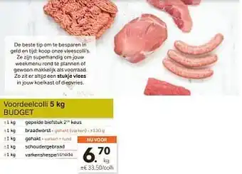 Voordeelcolli 5 kg budget