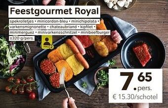 Bon Ap Feestgourmet royal aanbieding