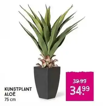 Kunstplant aloë