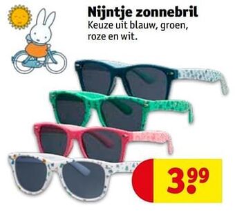 Kruidvat Nijntje zonnebril aanbieding