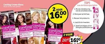 Kruidvat Casting creme gloss aanbieding