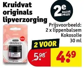 Lippenbalsem kokosolie