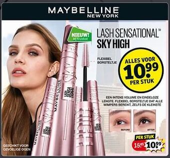Kruidvat Lash sensational sky high aanbieding