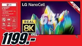 Lg 65nano956la 65`` uhd 8k tv