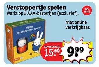 Verstoppertje spelen