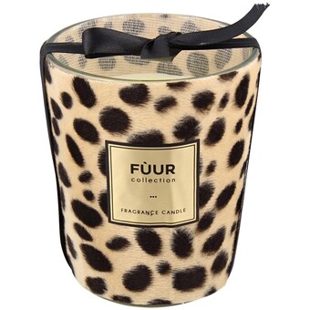 Action Geurkaars met dierenprint aanbieding