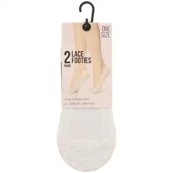Action Footies met kant aanbieding