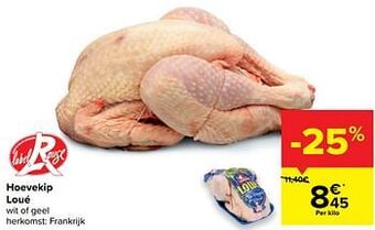 Carrefour Hoevekip loué aanbieding