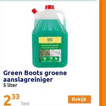 Action Green Boots Groene Aanslagreiniger aanbieding