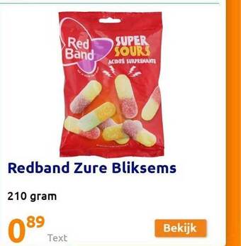 Action Redband Zure Bliksems aanbieding