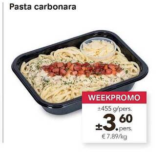 Bon Ap Pasta Carbonara aanbieding