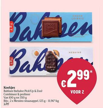 Delhaize Koekjes aanbieding