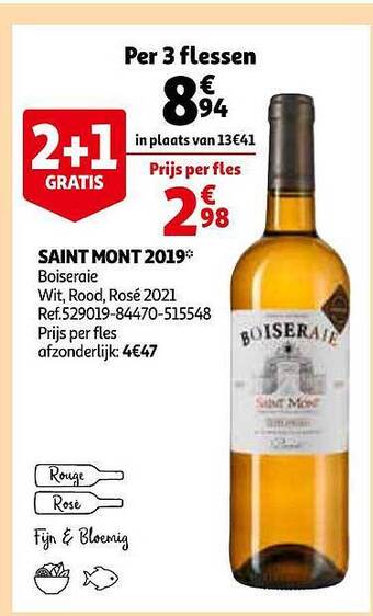 Auchan Saint Mont 2019 aanbieding