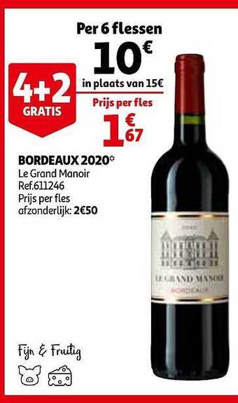 Auchan Bordeaux 2020 aanbieding