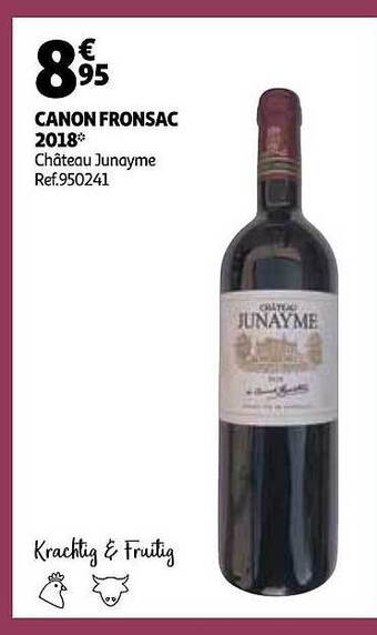 Auchan Canon Fronsac 2018 aanbieding
