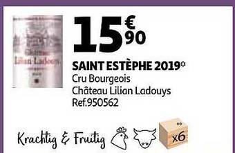 Saint Estèphe 2019