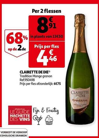 Auchan Clairette De Die aanbieding