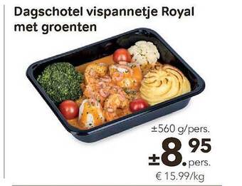 Bon Ap Dagschotel Vispannetje Royal Met Groenten aanbieding