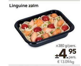 Bon Ap Linguine Zalm aanbieding