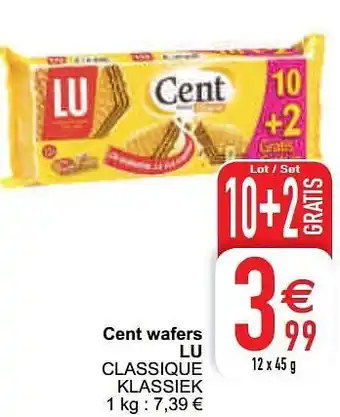 Cora Cent wafers lu classique klassiek aanbieding