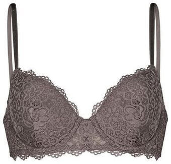 HEMA HEMA Voorgevormde Bh Met Kant Met Beugel Mauve (mauve) aanbieding