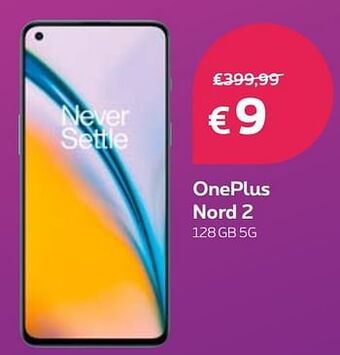 Proximus Oneplus nord 2 128gb 5g aanbieding