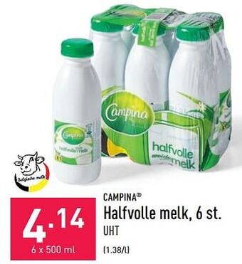 ALDI Halfvolle melk aanbieding