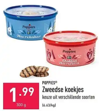 ALDI Zweedse koekjes aanbieding