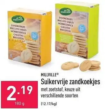 Suikervrije zandkoekjes