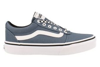 Berca Shoes Vans Veterschoen Jongens Yt Ward - Blauw aanbieding