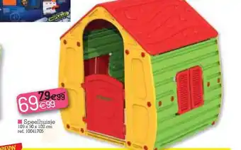 Yess Speelhuisje 109x90x102 Cm aanbieding